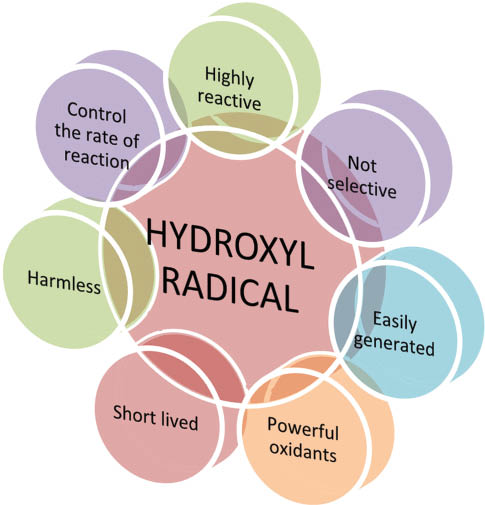 hydroxyl radicals
